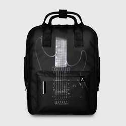 Женский рюкзак 3D Черная электрогитара
