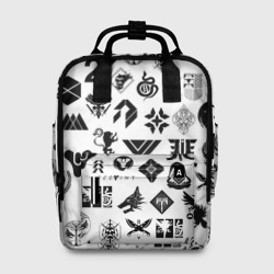 Женский рюкзак 3D Destiny 2 logo pattern Дестини