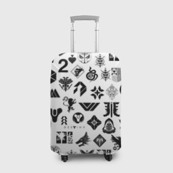 Чехол для чемодана 3D Destiny 2 logo pattern Дестини
