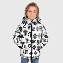 Зимняя куртка для мальчиков 3D Destiny 2 logo pattern Дестини - фото 2