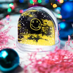 Игрушка Снежный шар Нирвана Гранж Nirvana Smile - фото 2