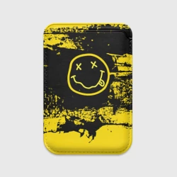 Картхолдер Magsafe магнитный Нирвана Гранж Nirvana Smile