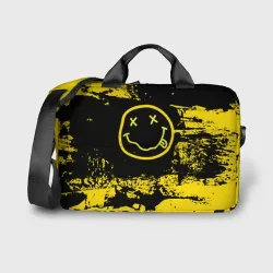 Сумка для ноутбука 3D Нирвана Гранж Nirvana Smile