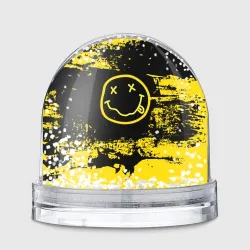 Игрушка Снежный шар Нирвана Гранж Nirvana Smile