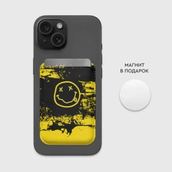 Картхолдер Magsafe магнитный Нирвана Гранж Nirvana Smile - фото 2
