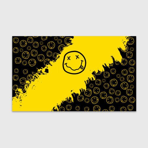 Бумага для упаковки 3D Nirvana Smile Нирвана Рваный Паттерн