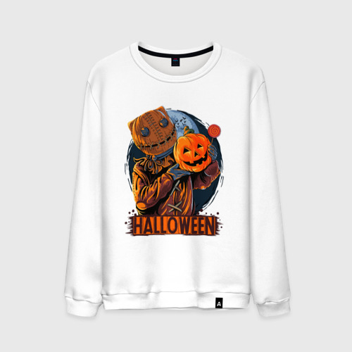 Мужской свитшот хлопок Halloween Scarecrow