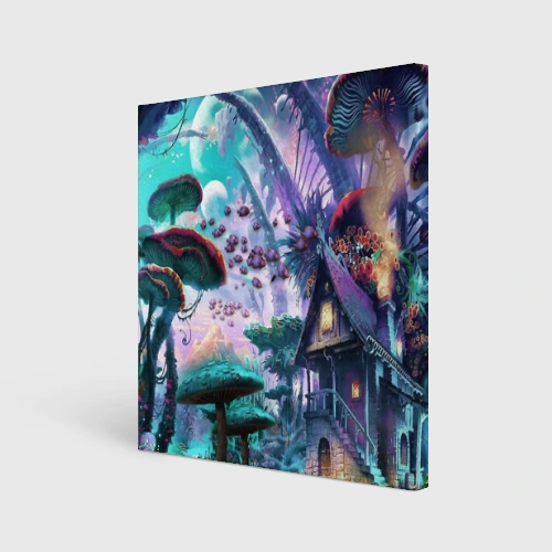 Холст квадратный FantasyFish
