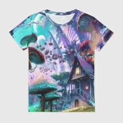 Женская футболка 3D FantasyFish