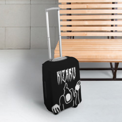 Чехол для чемодана 3D Kizaru белый призрак - фото 2
