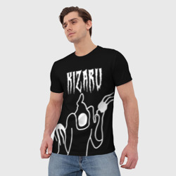 Мужская футболка 3D Kizaru белый призрак - фото 2