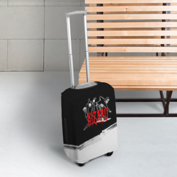 Чехол для чемодана 3D Призраки Кизару - фото 2