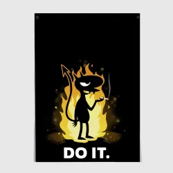 Постер Чертенок Do it