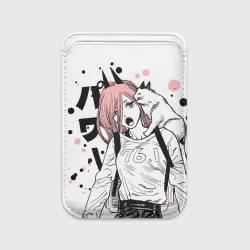 Картхолдер Magsafe магнитный Power с котиком - Chainsaw Man
