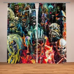 Фотошторы Iron Maiden allover