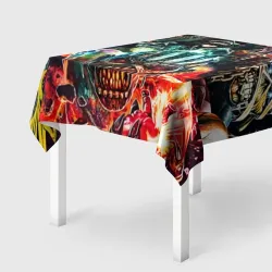 Скатерть 3D Iron Maiden allover