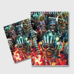 Блокнот Iron Maiden allover - фото 2