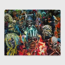 Плед 3D Iron Maiden allover
