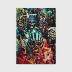 Обложка для автодокументов Iron Maiden allover