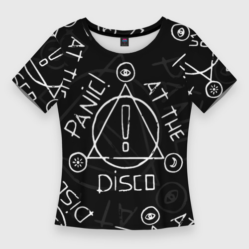 Женская футболка 3D Slim Panic! At the Disco - Pray For The Wicked, цвет 3D печать