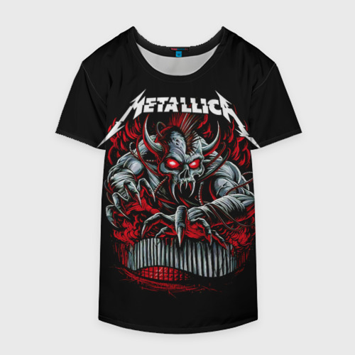 Накидка на куртку 3D Metallica - Hardwired To Self-Destruct, цвет 3D печать - фото 4