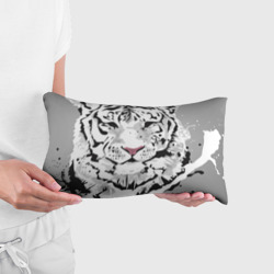 Подушка 3D антистресс Белый снежный тигр - фото 2