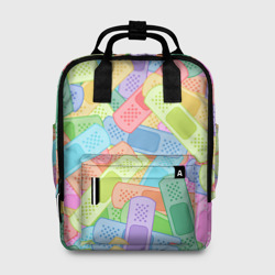 Женский рюкзак 3D Цветные пластыри