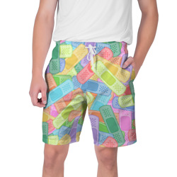 Мужские шорты 3D Цветные пластыри