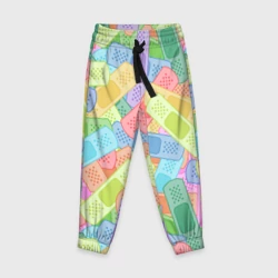 Детские брюки 3D Цветные пластыри