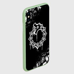 Чехол для iPhone XS Max матовый 7 смертных грехов Мелодиас символ дракон - фото 2
