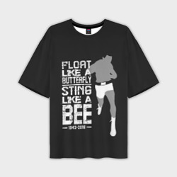 Мужская футболка oversize 3D Жаль как пчела