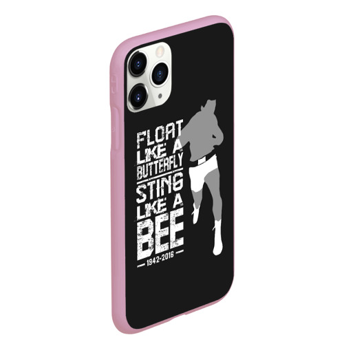 Чехол для iPhone 11 Pro Max матовый Жаль как пчела, цвет розовый - фото 3