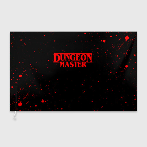 Флаг 3D Dungeon master blood Гачимучи - фото 3