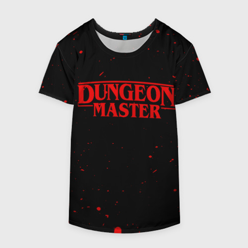 Накидка на куртку 3D Dungeon master blood Гачимучи, цвет 3D печать - фото 4