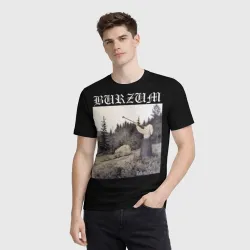 Мужская футболка 3D Burzum Filosofem - фото 2