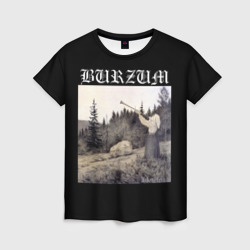 Женская футболка 3D Burzum Filosofem