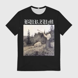 Мужская футболка 3D Burzum Filosofem