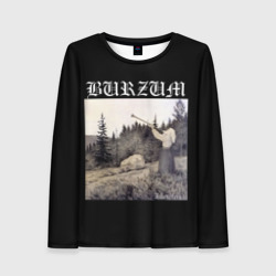 Женский лонгслив 3D Burzum Filosofem