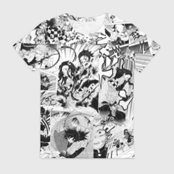 Женская футболка 3D Манга: Клинок, рассекающий демонов