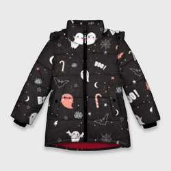 Зимняя куртка для девочек 3D Halloween Dark