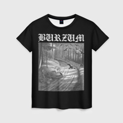 Женская футболка 3D Burzum Hvis lyset tar oss