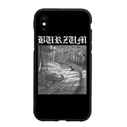 Чехол для iPhone XS Max матовый Burzum Hvis lyset tar oss