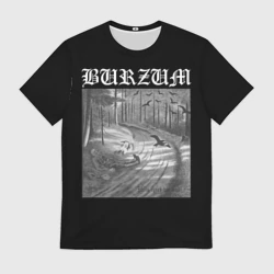 Мужская футболка 3D Burzum Hvis lyset tar oss