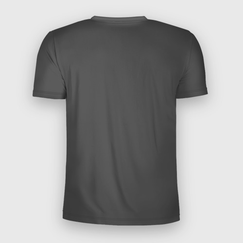 Мужская футболка 3D Slim с принтом Giorno Giovanna Paints, вид сзади #1