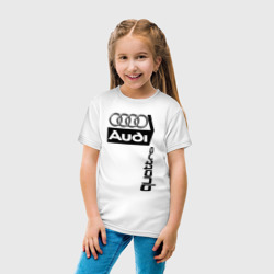 Детская футболка хлопок Ауди/Audi - фото 2