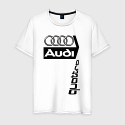 Мужская футболка хлопок Ауди/Audi