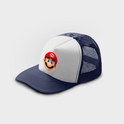 Кепка тракер с сеткой Mario head - фото 2