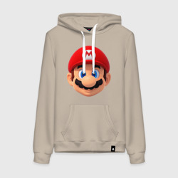 Женская толстовка хлопок Mario head