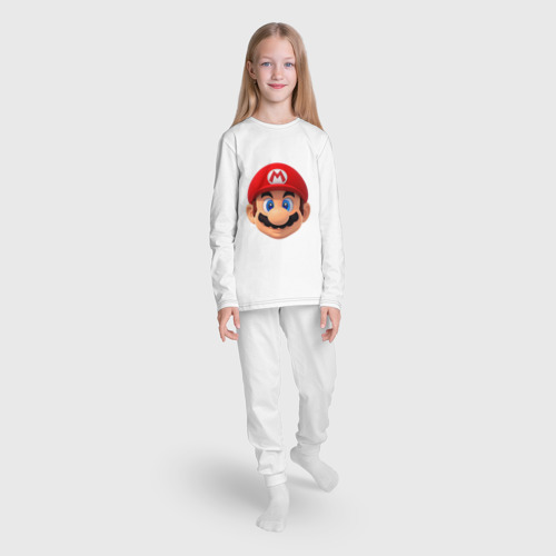 Детская пижама с лонгсливом хлопок Mario head - фото 5