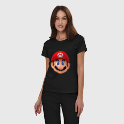 Женская пижама хлопок Mario head - фото 2